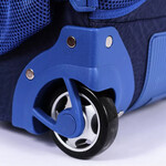 Mochila Elf C/carro 6453B Base Goma Azul 2Div